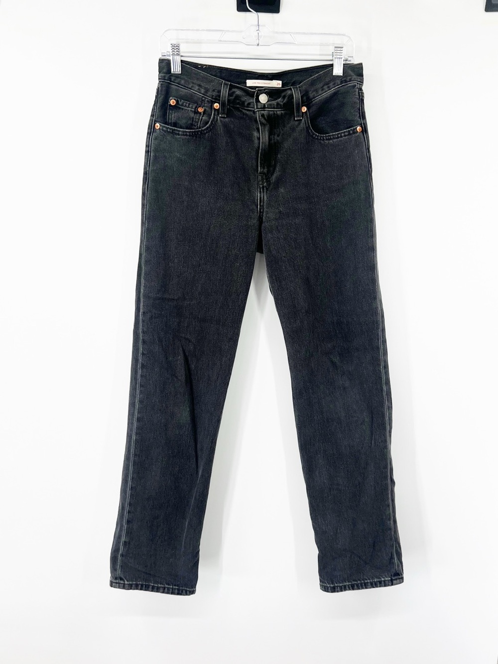 Levi’s Low Pro Straight Jeans Black